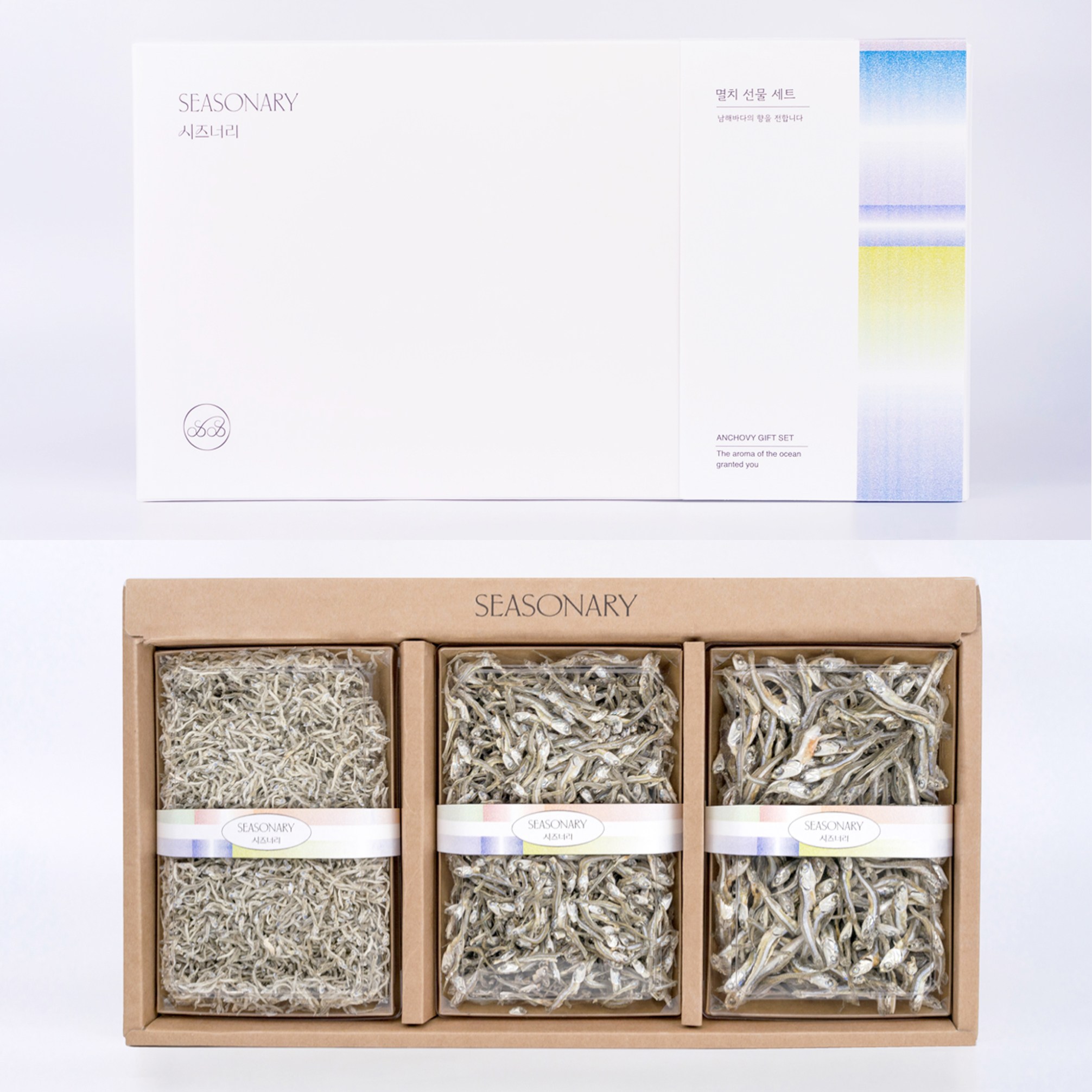 [SEASONARY시즈너리]당일발송 설선물세트 멸치실속 3종세트(9+1) 명절 19,500원