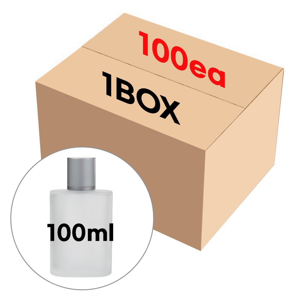 향수 공병 디지오 불투명 100ml 100개 1BOX 스크류타입 용기 만들기 재료 퍼퓸 스프레이 유리 DIY, 단일상품 204,300원