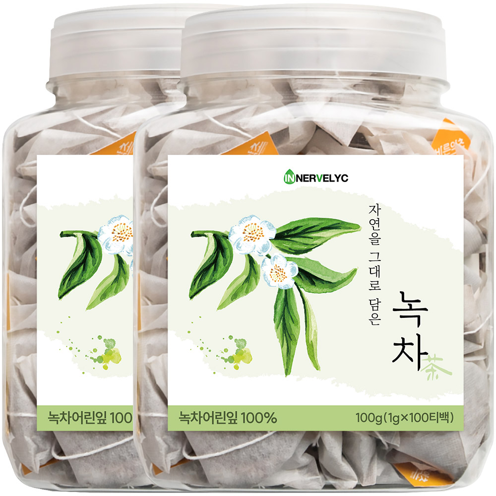 이너블릭 녹차 1500만 티백 판매 돌파 PLA 친환경 필터 28,910원