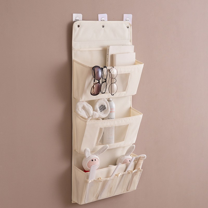 레디박스 대용량 벽걸이 다용도 3단 수납 정리 걸이, 베이지, 1개 13,900원