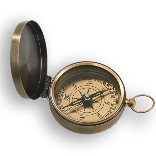 YGG 고급 빈티지 엔틱 나침반 소품, 1개, 브라운 13,800원