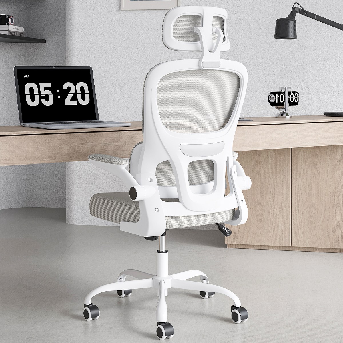 파리니 인체공학 컴퓨터의자 메쉬 게이밍체어 허리받침 사무용 43,650원