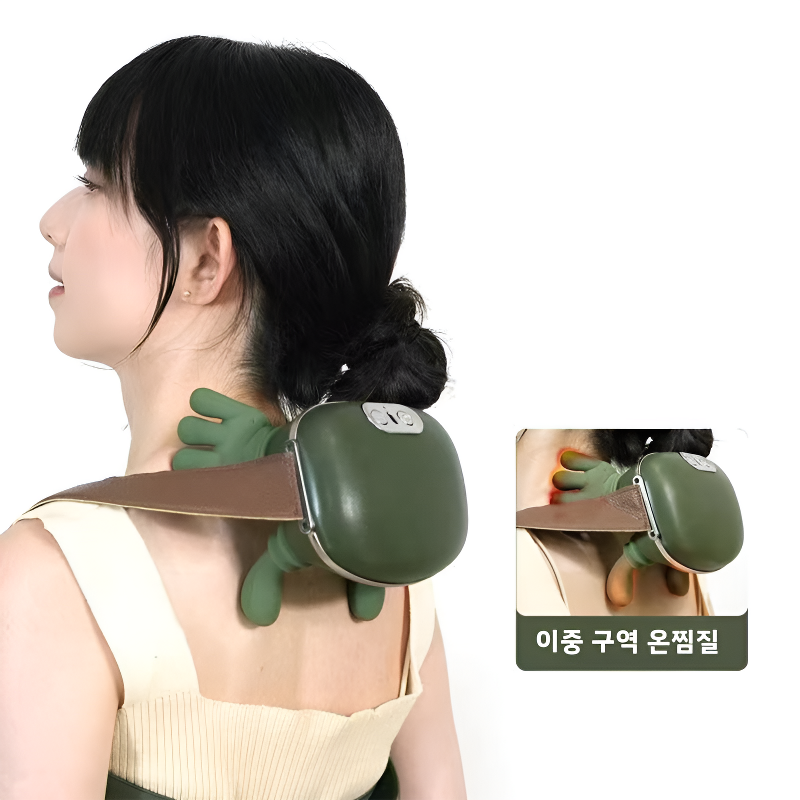 TOP LIVING 안마기 충전 가능 휴대할 수 있는 목어깨마사지기 목마사지기 USB 마사지기 피로회복 2026년 목어깨안마기 목디스크안마기 31,880원