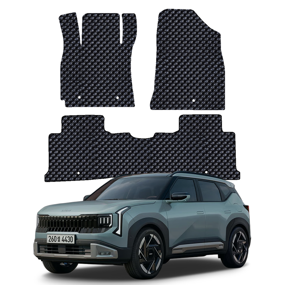오토가드 엠보싱 3D 벌집 고무 자동차 매트 1열 + 2열 세트 59,900원