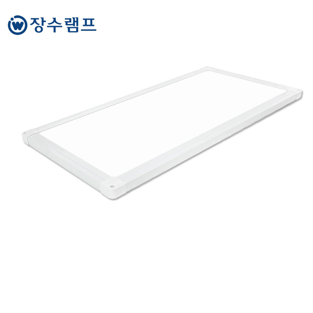 장수램프 LED 면조명 엣지등 평판등 직하타입 샤인 640X320 25W 주백색 아이보리빛 4000k 21,000원