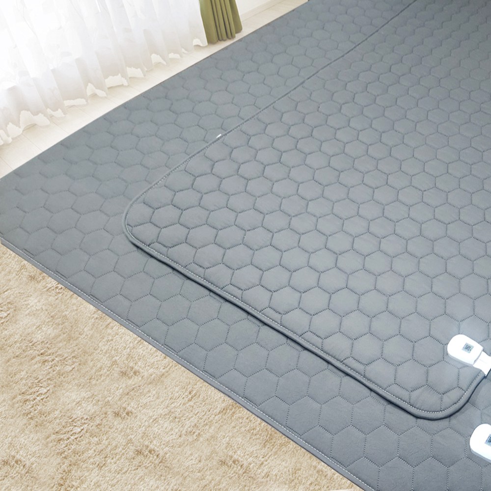 [워셔블 세탁가능] 3H 한일온열기 세미마이크로 그래핀 양면 사용 전기요 카본매트 탄소매트 전기장판 온열 캠핑 차박 전자파안심 미니 병원용매트, EMF 양면2인용(145x195) 99,000원