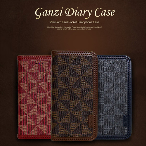 간지 다이어리 갤럭시S10e용 케이스/지갑형/카드수납/체크무늬패턴/뽁뽁이 잠금장치/슬림핏 8,170원