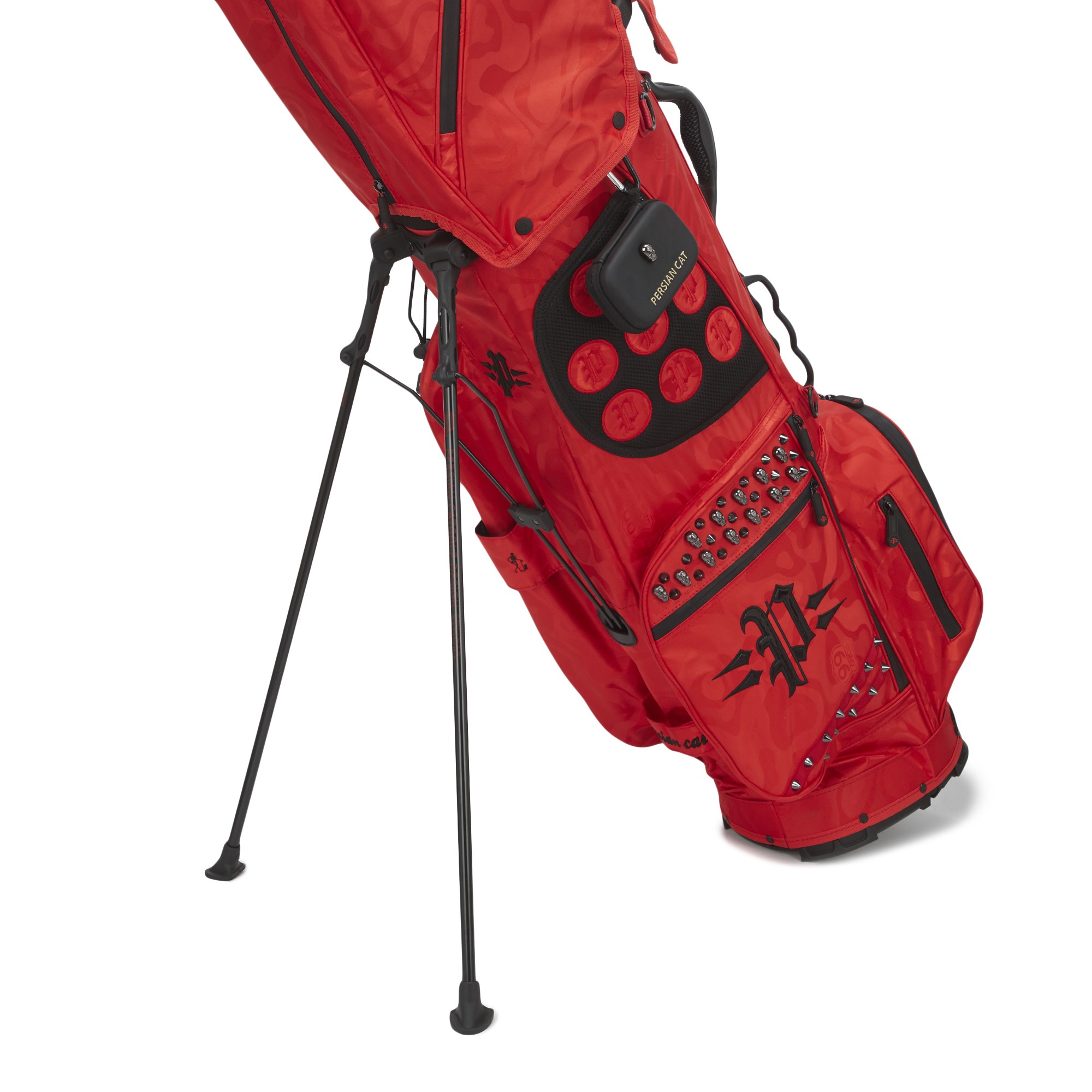 [페르시안캣 공식몰] 페르시안캣골프 021 레드 보스턴백 (어깨끈 증정) 910,000원