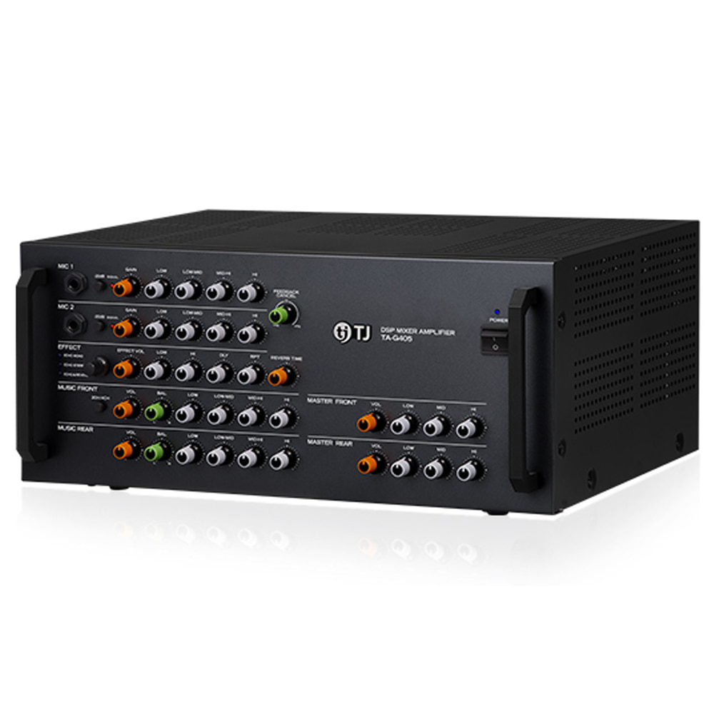 TJ미디어 TA-G405 180Wx4CH 720W 노래방 고출력 4채널 노래방 앰프 470,000원