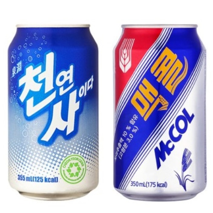 맥콜 천연사이다 각각24CAN 26,900원