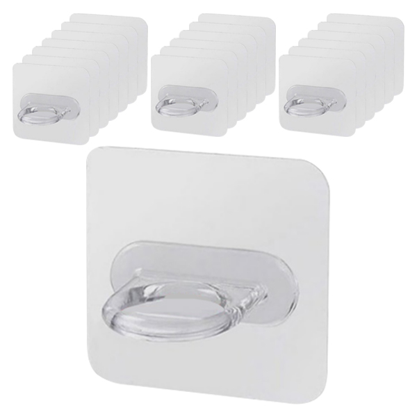 리빙홈디테일 무타공 다용도 욕실 용기 걸이 후크 GE-12 4,900원