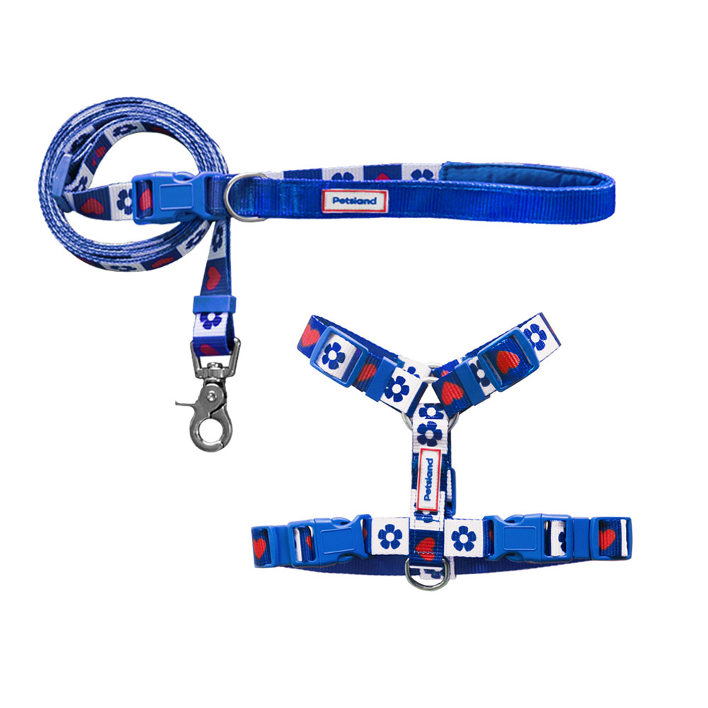 펫츠랜드 하트팝 H형 하네스 + 핸즈프리 리드줄 세트 27,900원