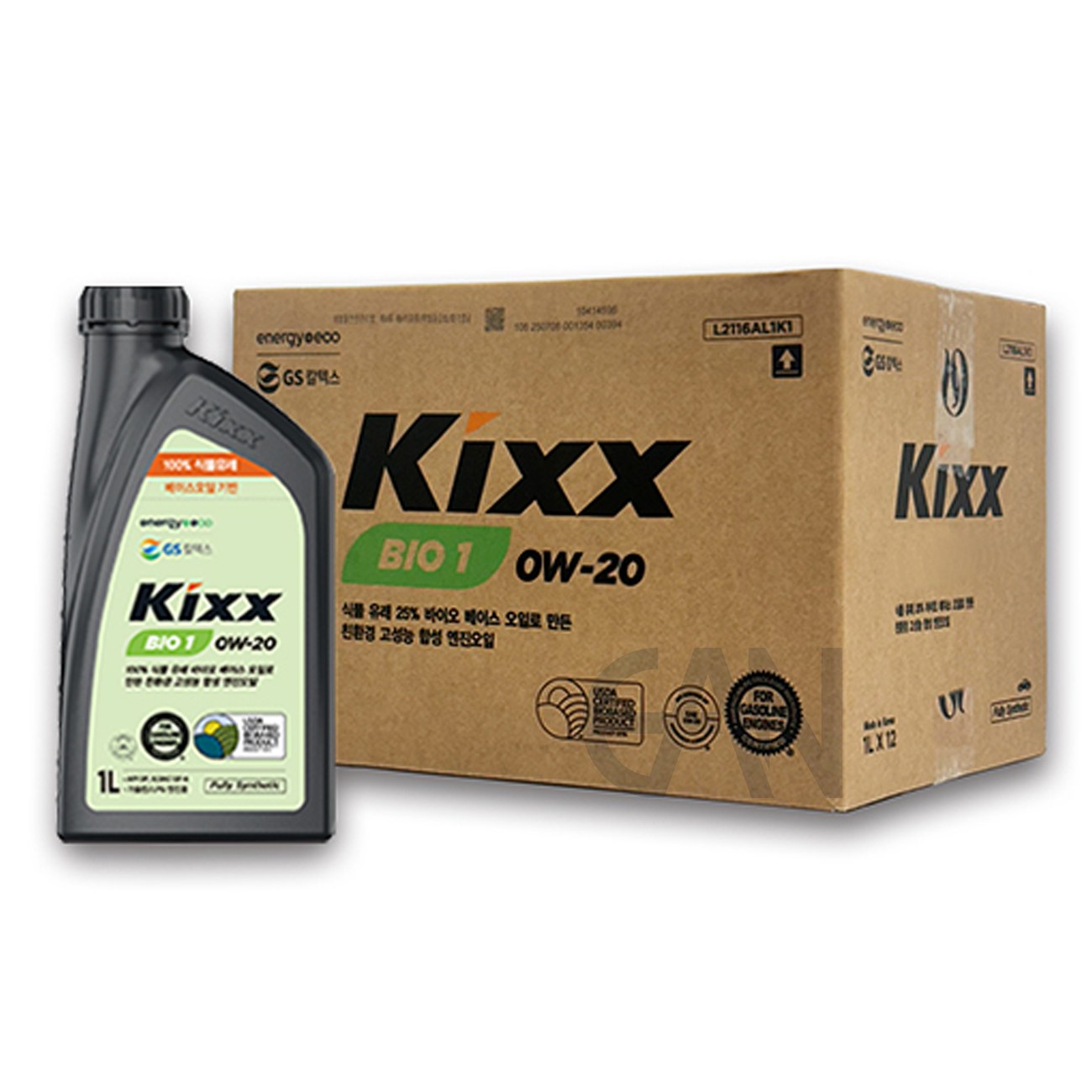 GS 킥스 Kixx BIO 1 0W-20, 1L, 0w20, 1개 13,500원