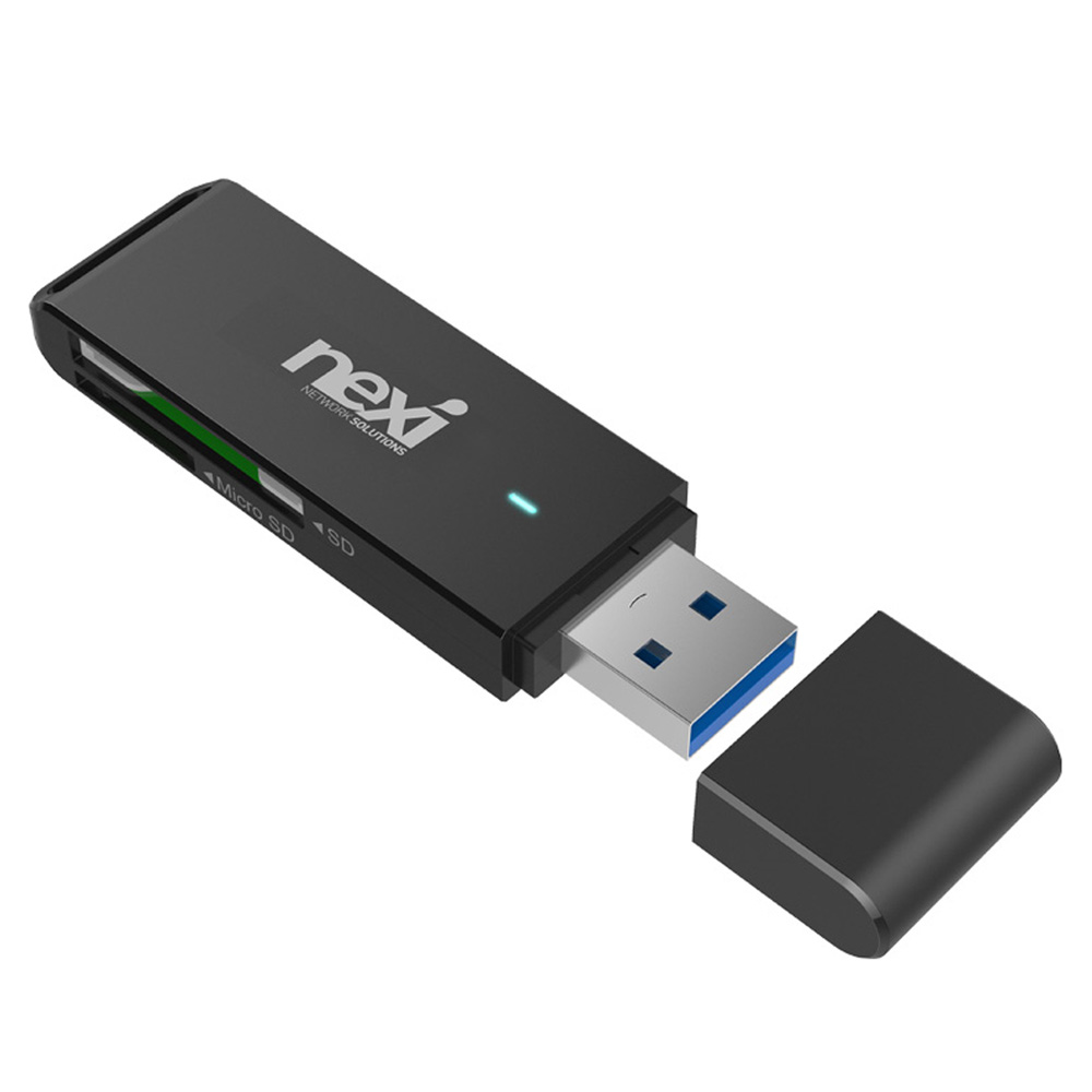 넥시 USB 3.0 SD 카드리더기 NX802, 1개 5,850원