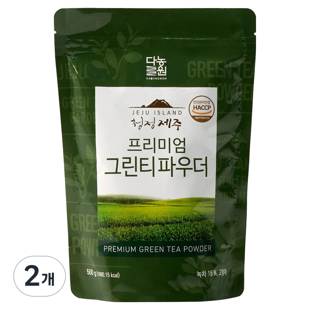 다농원 청정제주 프리미엄 그린티파우더 27,000원