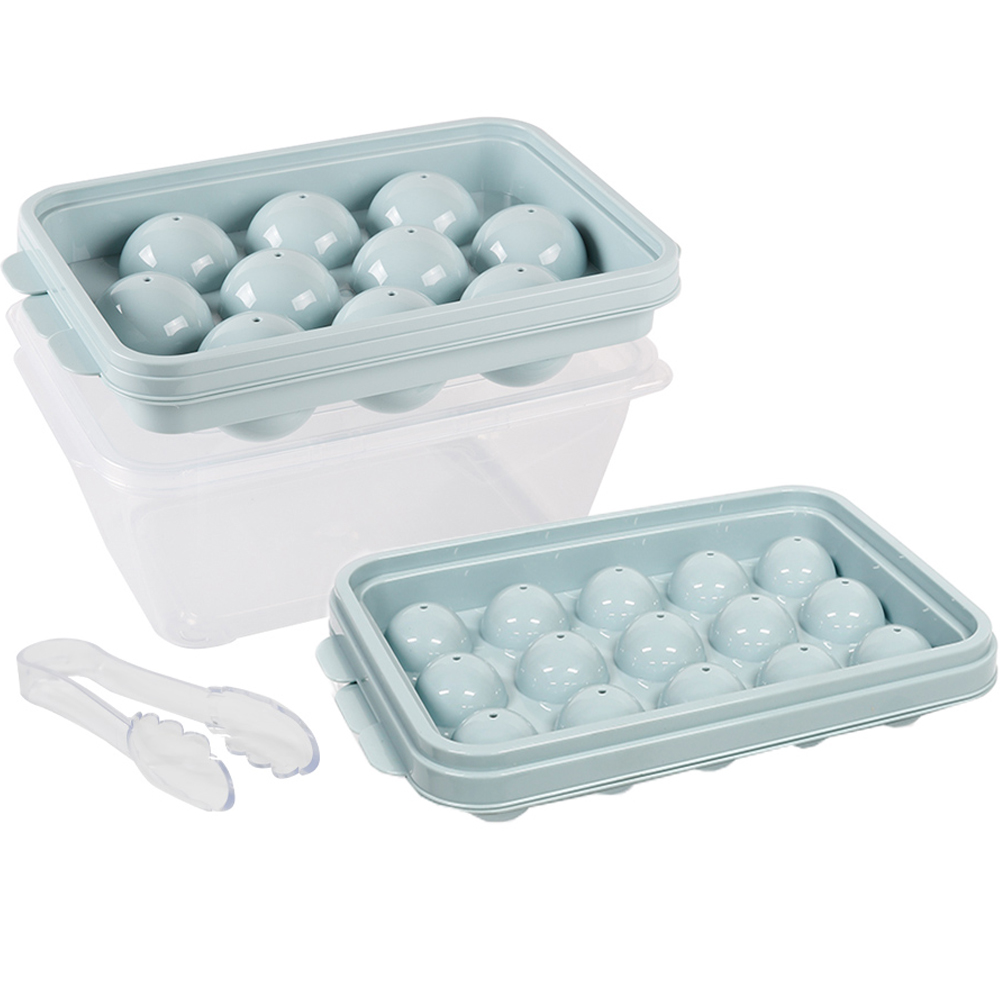 나누담 아이스볼 얼음트레이 10구 + 15구 + 얼음통 + 집게 세트 13,620원