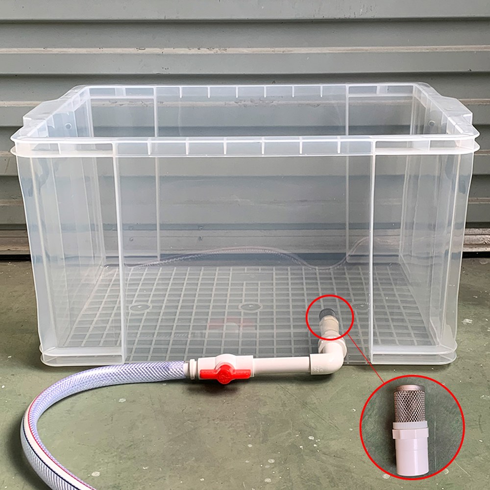 플라스틱수조 거북이 쉼터 사육장 상자 케 높이 빈 80형 고투명형 육지 69,700원