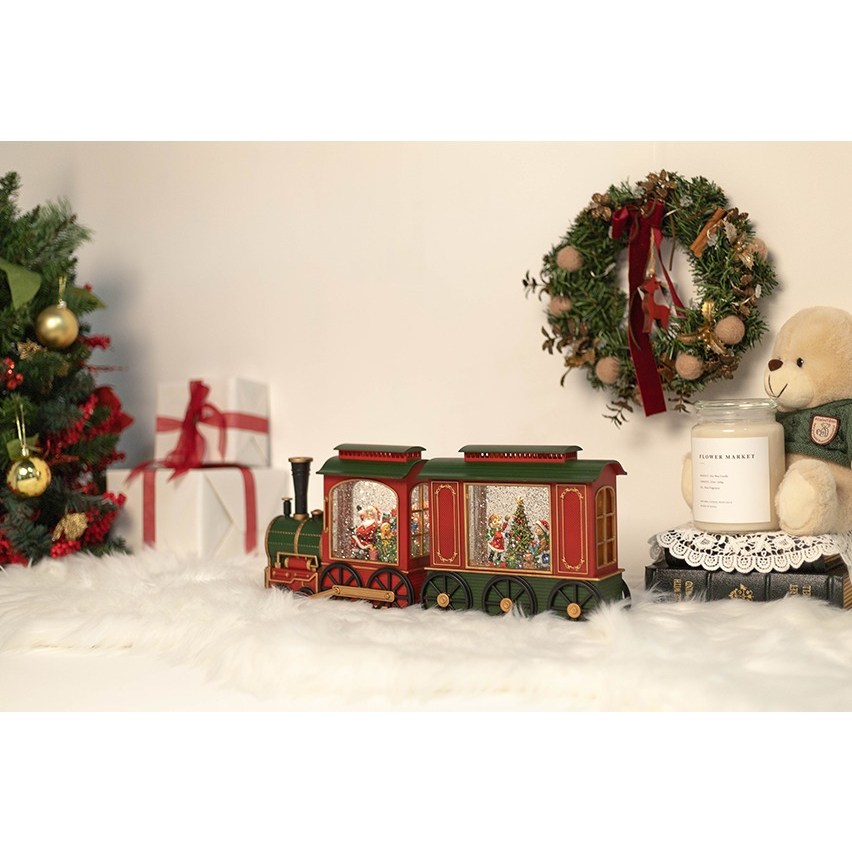 22012기차 워터볼 오르골 2p set 럭셔리 크리스마스선물 어린이선물 카페장식 182,200원