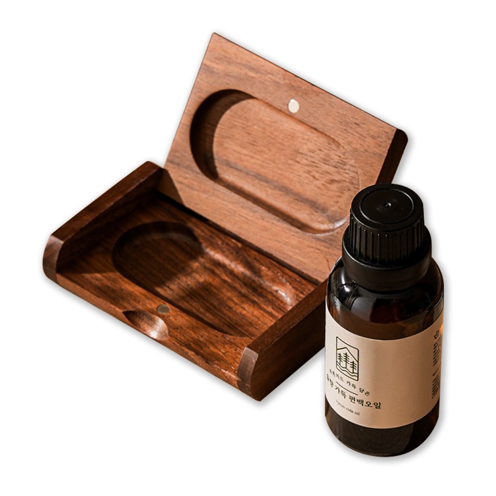솔향가득 우드 디퓨저 편백오일 천연 아로마 오일 테라피, 1개, 10ml, 편백(타입03) 19,700원