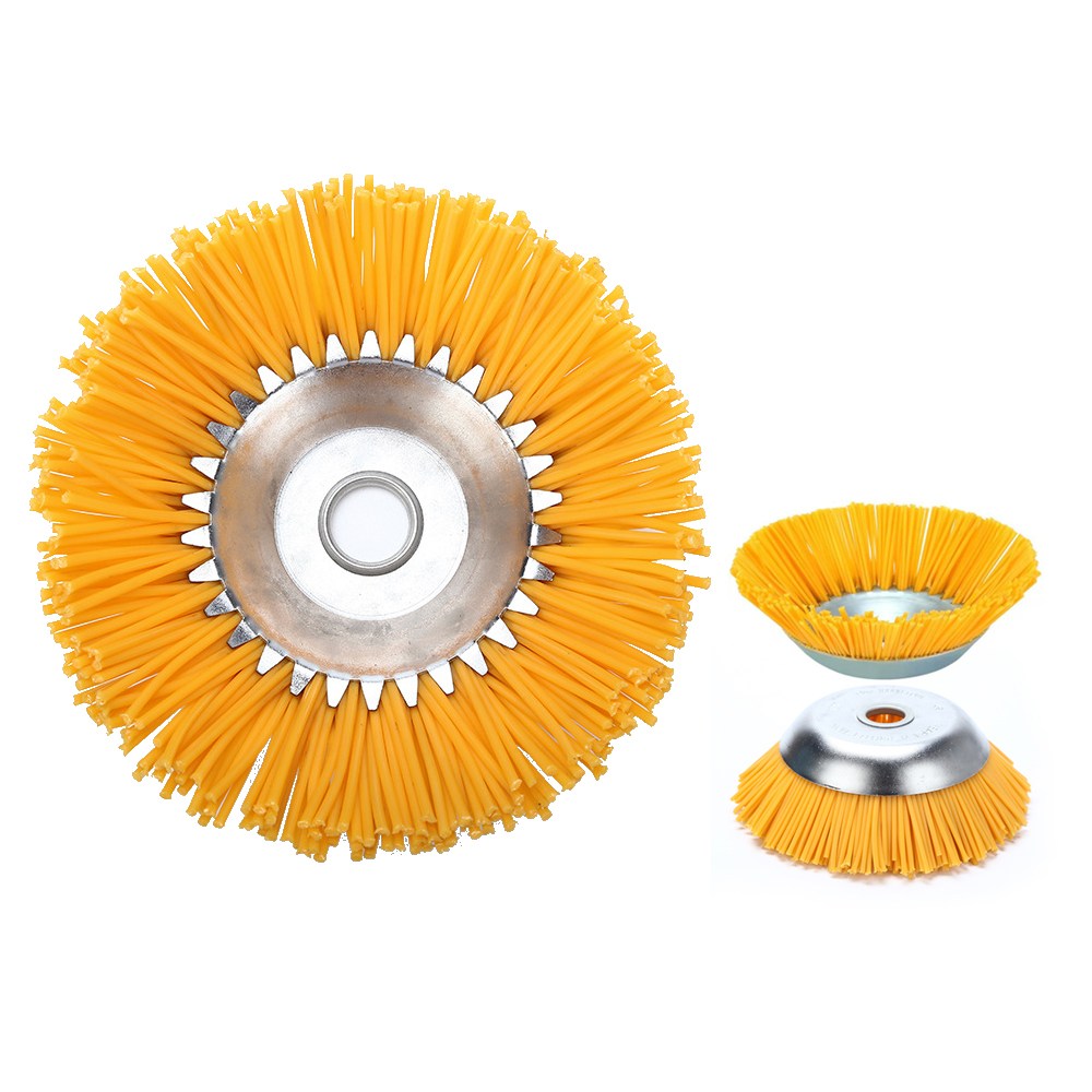 예초기날 예취기날 잡풀제거 경계석 보도블럭 잡초제거 예초기 브러쉬 8인치, 1개 21,600원