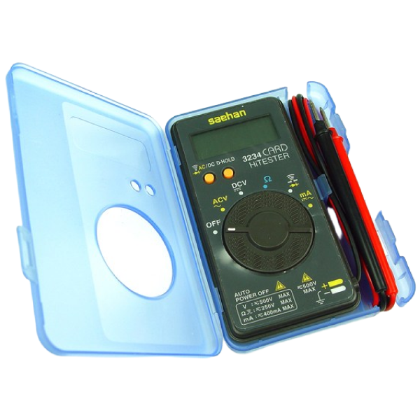 새한 국산 신형 디지탈 포켓테스터 SH-3230 3234 3235 택1/카드형 멀티테스터기 26,250원
