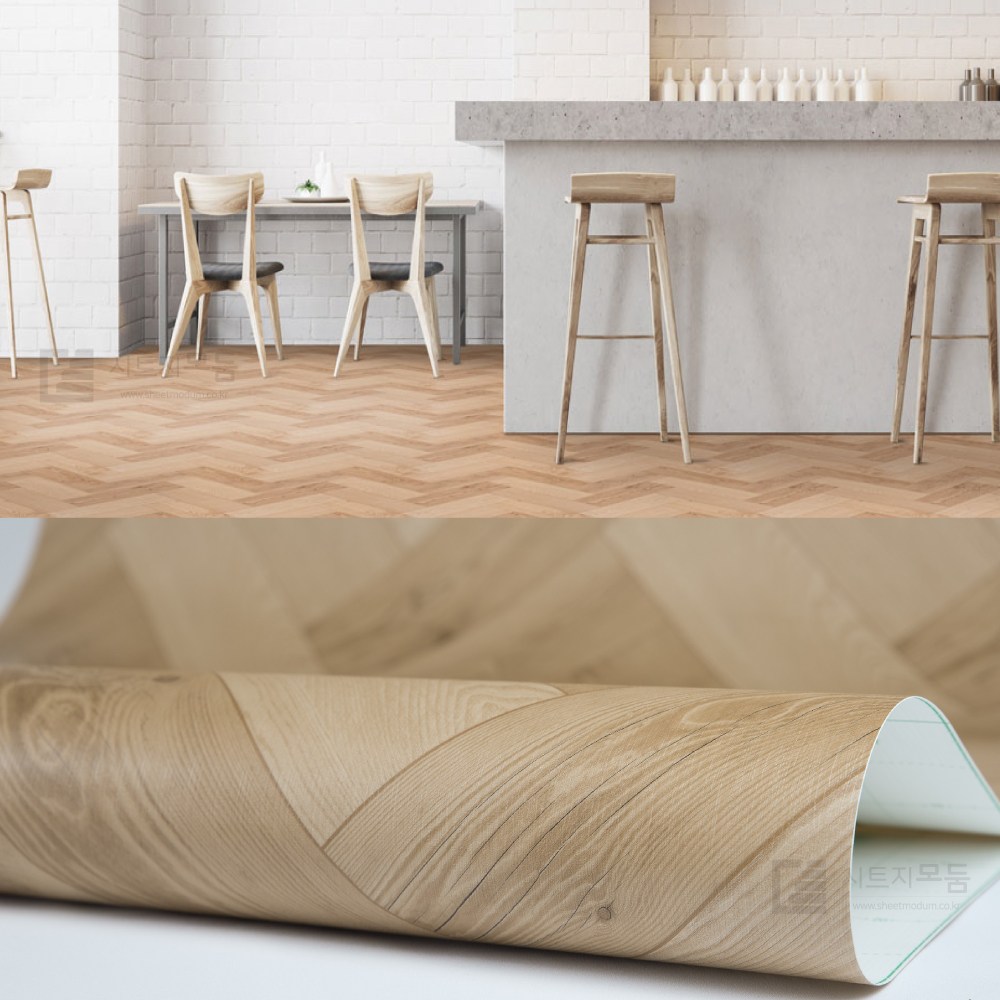 HD현대시트 바닥 장판 시트지(폭50cmX길이3미터) 무늬목 콘크리트 장판 시트지 장판수리 셀프장판 바닥 공사 수월 현대시트 셀프 인테리어 무료배송 칼 헤라 키트, 선택.03_HDBS-703NT 헤링본메이플 19,910원