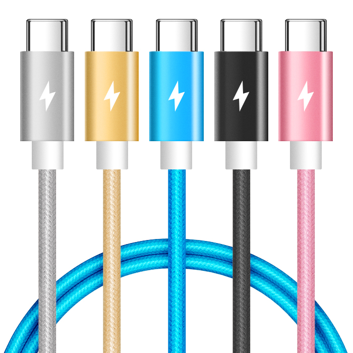 홈플래닛 PD 60W CtoC 초고속충전 패브릭 케이블 7,990원