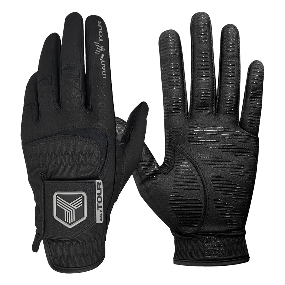 투어골프 파워그립 논슬립 양손 골프장갑 블랙 남성용 16,390원