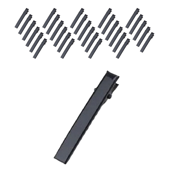 여성용 집게 헤어핀 DIY 만들기 부자재 사각 7cm, 블랙, 30개 9,800원