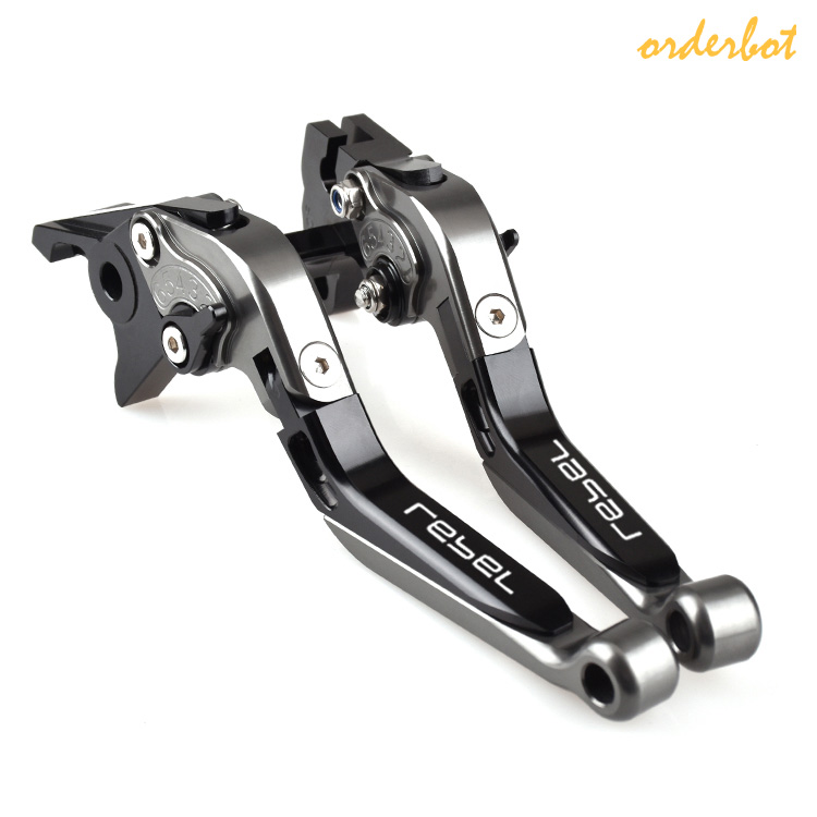오더봇 혼다 레블500 300 브레이크 레버 6단 조절식 폴딩 rebel, 1세트 31,800원