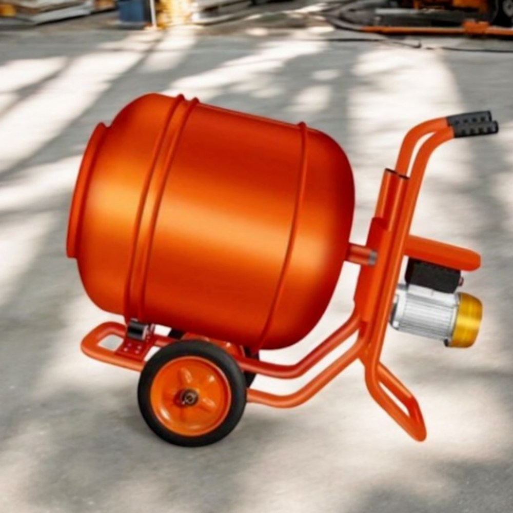 데코카 시멘트 콘크리트 교반기 몰탈 믹서기 전동 반죽기 배합기 믹싱 레미콘 통톨이 혼합기, 1개 594,600원