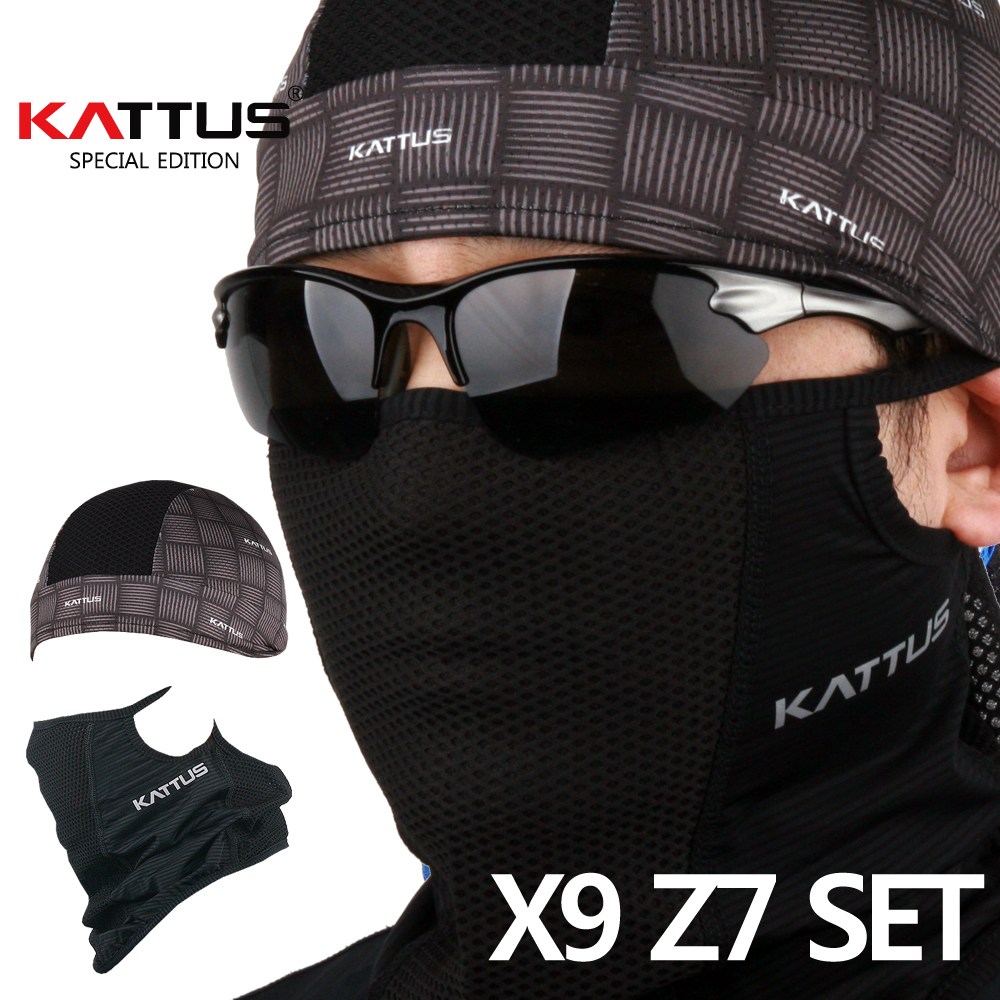 카투스 여름용 쪽모자 냉감마스크 세트구성 냉감소재 자전거 모자 쪽모자 조각모 스컬캡 사이클모자 24,900원