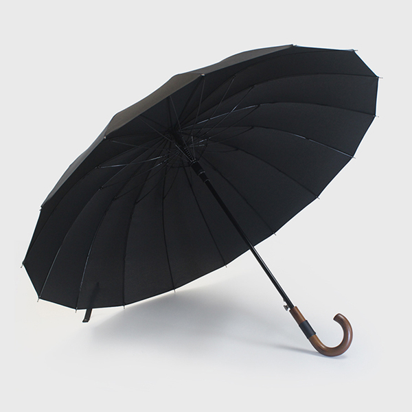 고티바쉬 우드 레더 그립 장우산 신사용 튼튼한우산 27,000원