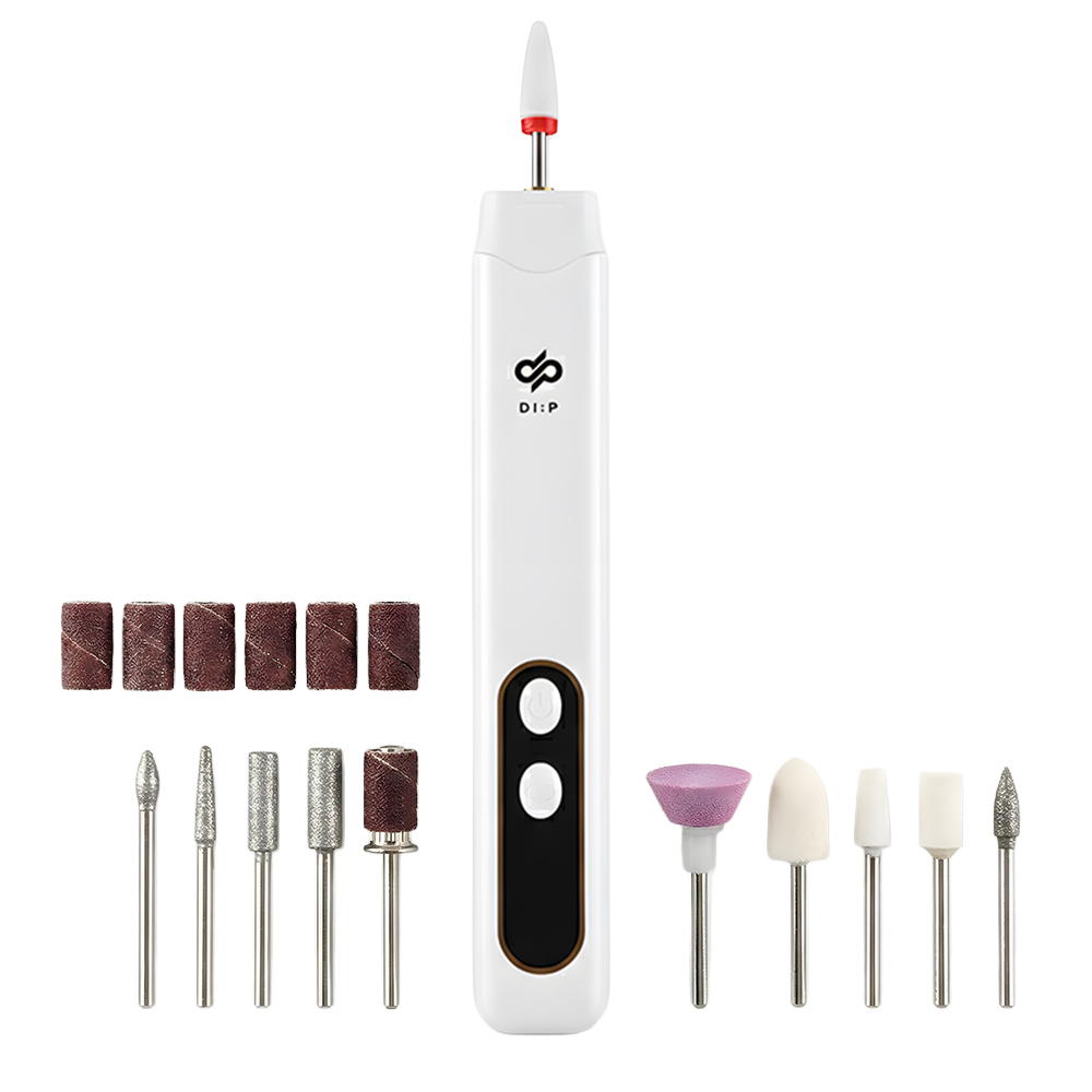 디프 무선 네일드릴 저소음 속도조절 손톱발톱관리기, 1세트, 화이트 22,800원