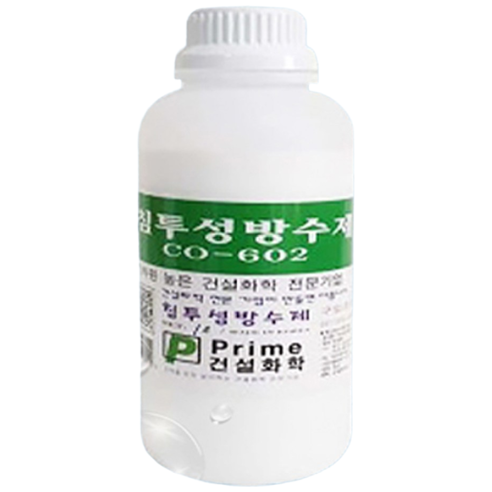 삼표화학 CO-602 방수액 침투성방수제 방수제 실금옥상 방수 뿌리는 투명 방수액, 투명, 1L, 1개 19,400원