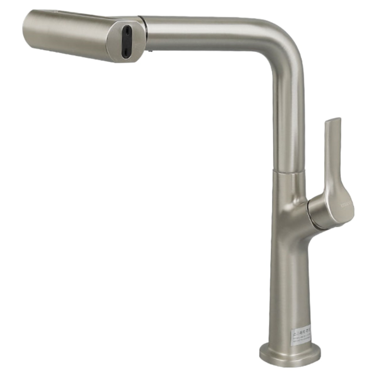 에떼르노 4way 다기능 와이드 폭포수 주방 싱크대 수전 EK5001 무광니켈, 1개 123,000원