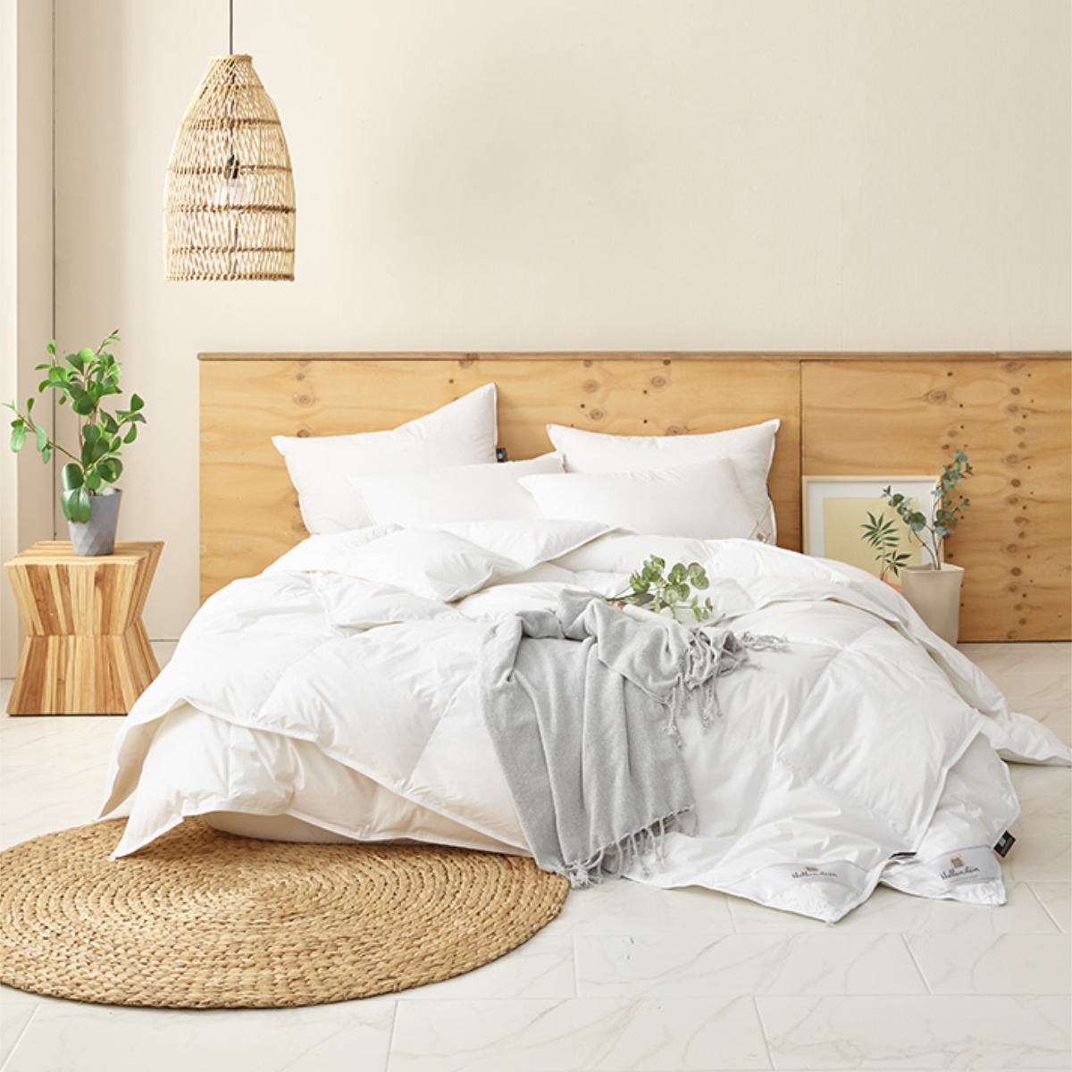 헬렌스타인 [헬렌스타인] 투인원 마자르 구스 이불 Q 1,265,000원