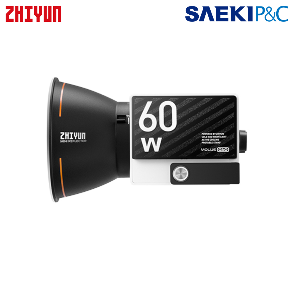 ZHIYUN 지윤 MOLUS G60 초소형 컴팩트 LED 스팟 조명 249,990원