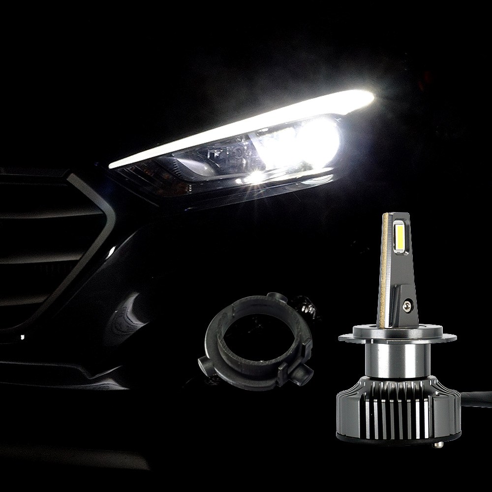 삼항LED 12V-24V겸용 엠프로빔V13 LED전조등 안개등 차량1대분, 1세트, H7+B타입 아답터, H7 95,580원