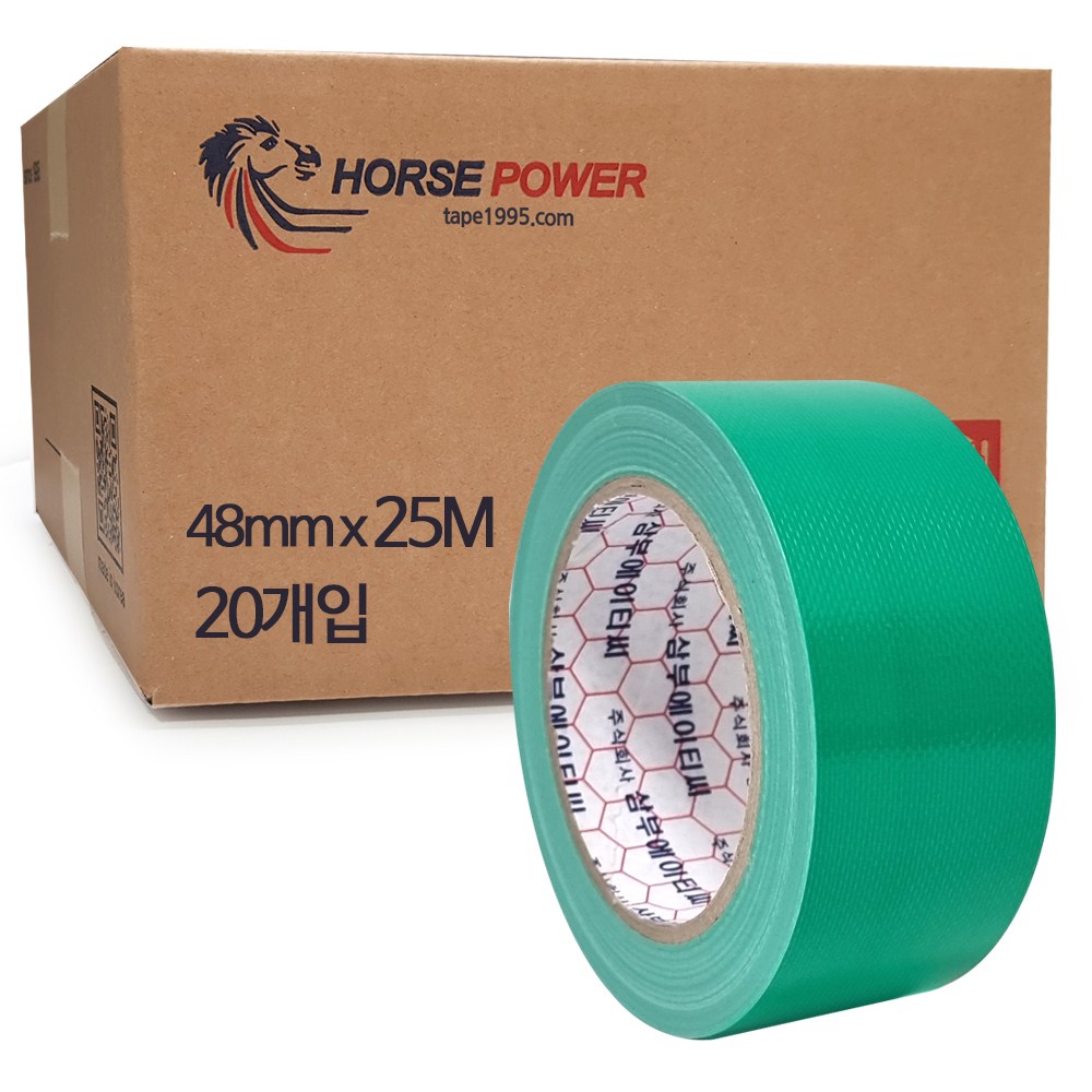 홀스파워 에코 청면테이프 48mm x 25M, 20개 41,240원
