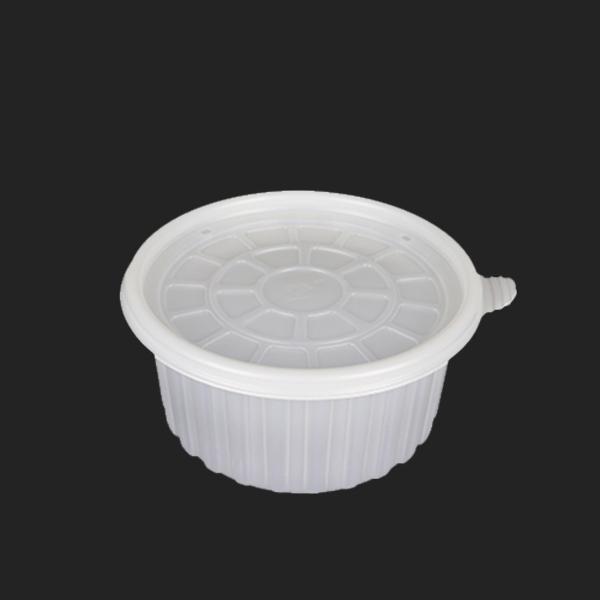 PP AJ 158파이 원형 탕용기 중 세트 백색 960ml (1박스300개) PP용기,반찬용기,원형용기,포장용기,배달용기,국용기,밥용기,다용도용기, 1개 74,200원