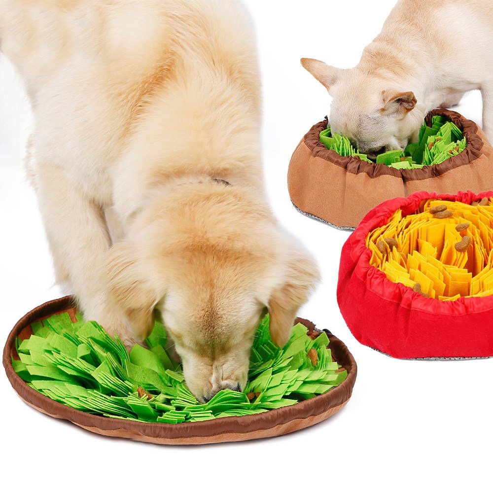 써티이얼즈 강아지 애견 노즈워크 잔디 훈련담요 슬로우식기 스너플매트 분리불안 14,900원