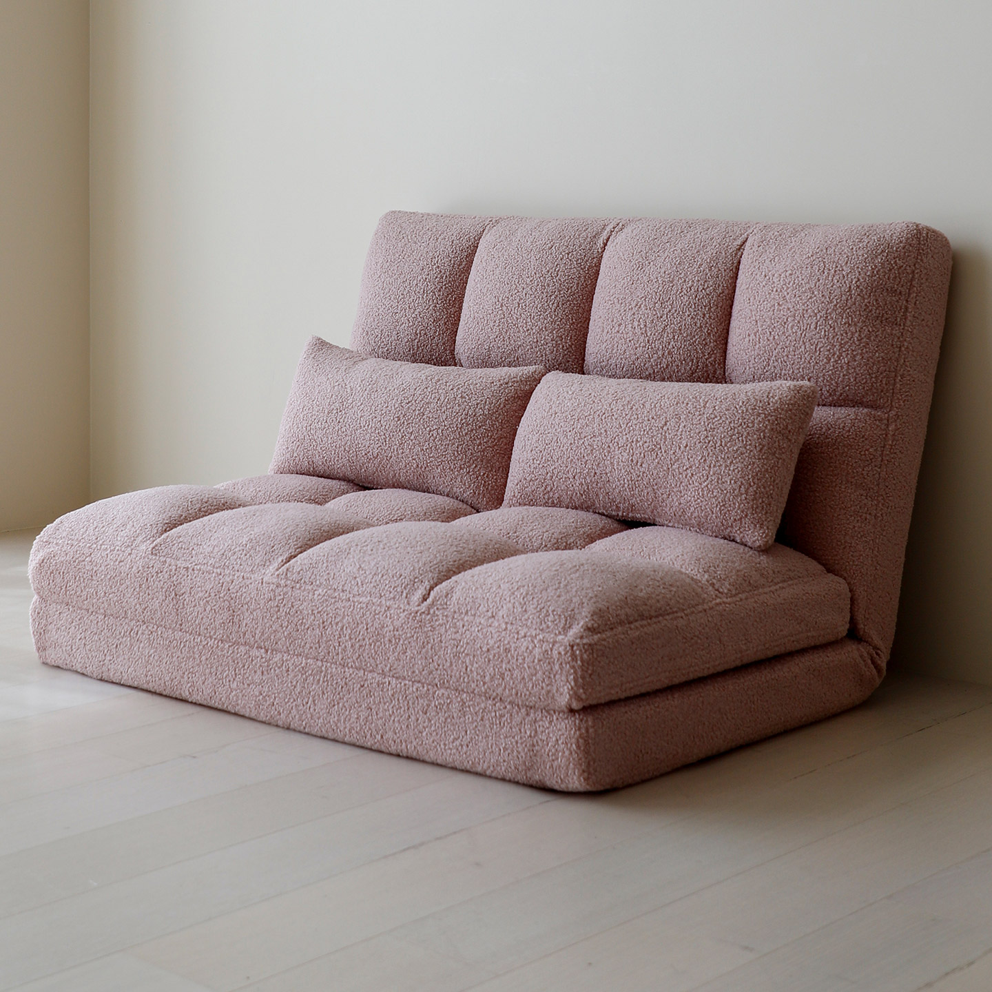 아이와비 소프트 라지 부클레 패브릭 좌식형 접이식 소파베드 고객직접설치 179,000원