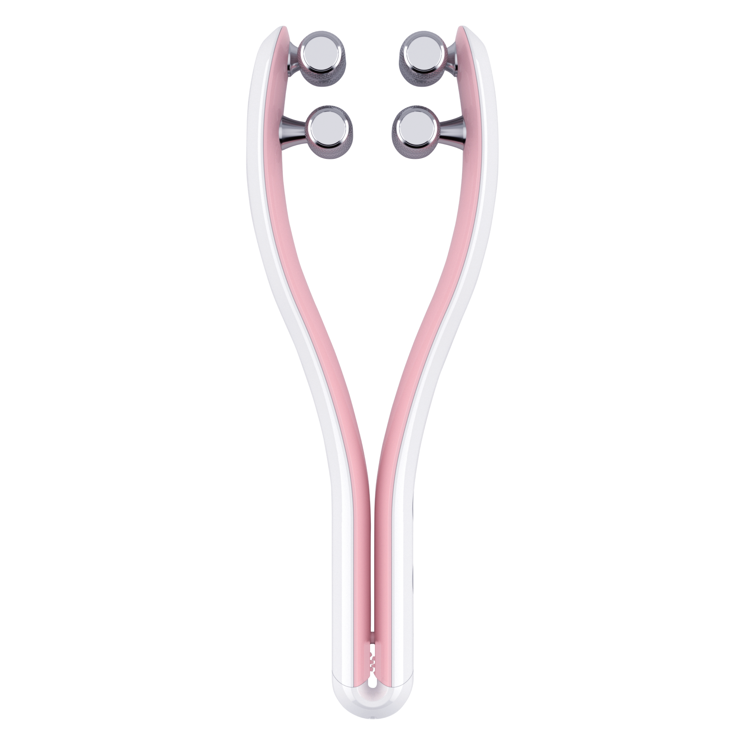 루미누보 EMS 페이스롤러 마사지기, LN-BD001, 핑크화이트, 현재가 37,980원