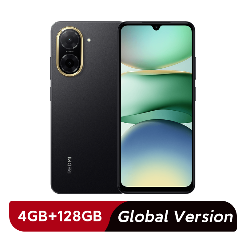 글로벌 버전 Xiaomi Redmi A5 스마트폰 UNISOC T7250 CPU 32MP AI 듀얼 카메라 6.88" 디스플레이 5200mAh 226,700원
