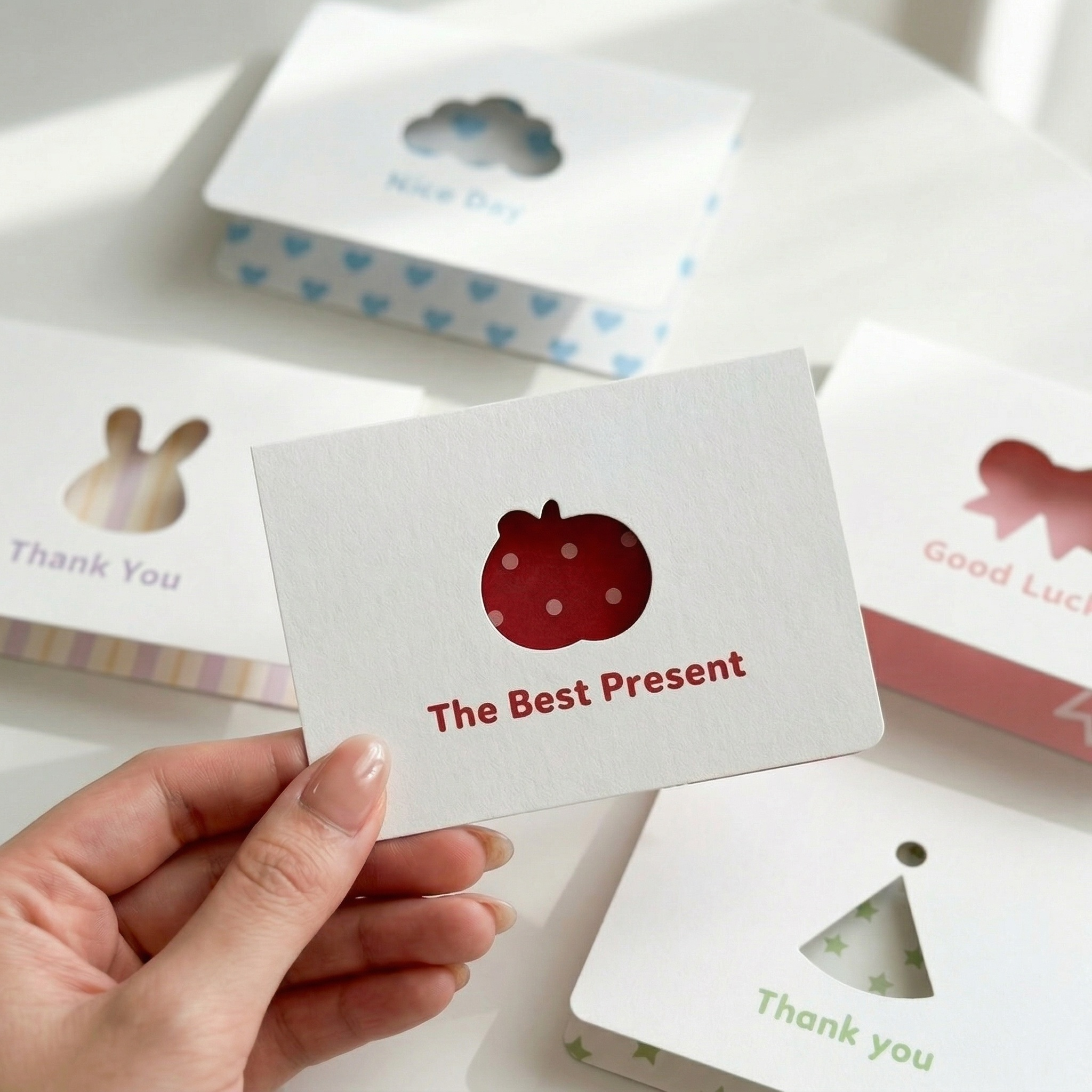 올리올망 미니 감사 메세지 생일 카드 봉투 세트 8,480원