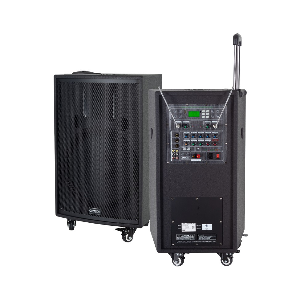 EG-512 500W 충전식 앰프 무선2채널 이동형 앰프 포터블 선거용 스프커 770,000원