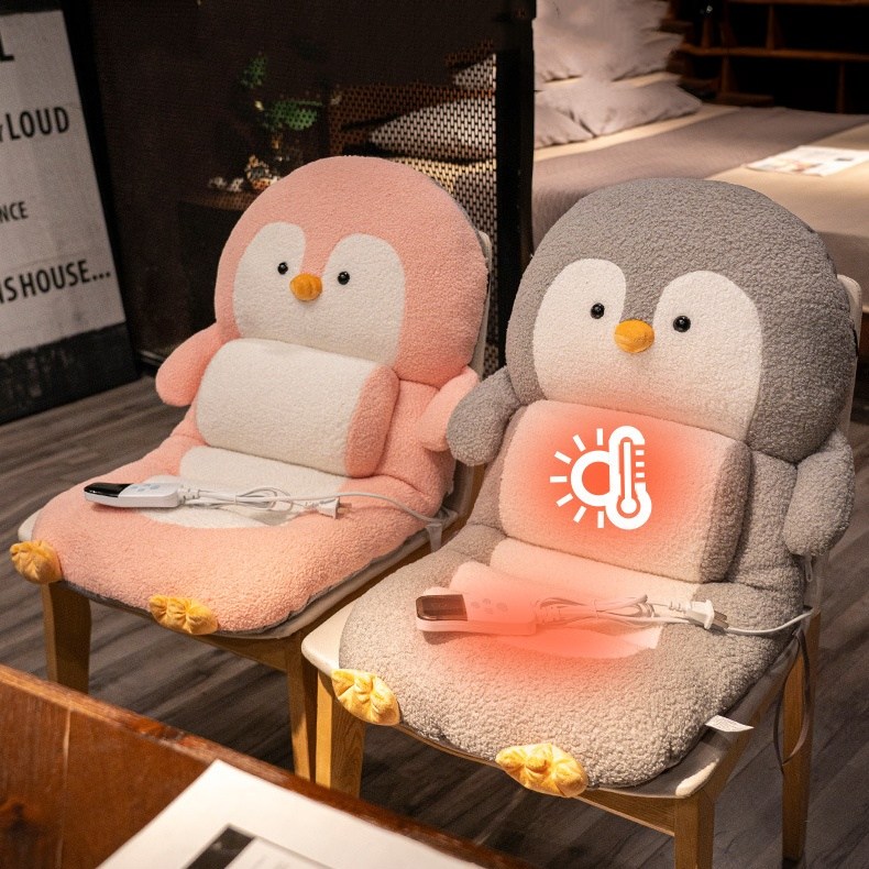 [SMTONE] 일체형 전기 온열 등받이 극세사 의자방석 USB전기방석 겨울 의자쿠션 급속가열 사무실 전기매트 25,900원