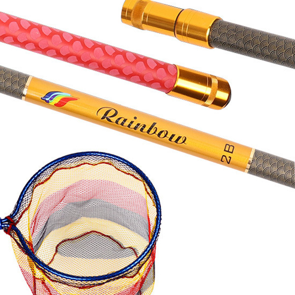 레인보우 민물 뜰채  5단 낚시용품 스크류 줌 방식 40,000원