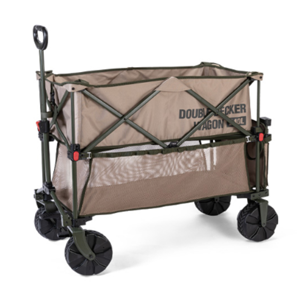 코베아 더블데커 접이식 캠핑 웨건 240L샌드 카트 198,000원